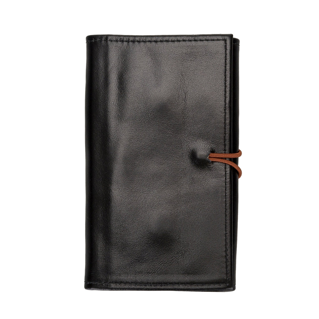 The Cable Organiser – Premium Roll-Up Leather Travel Pouch