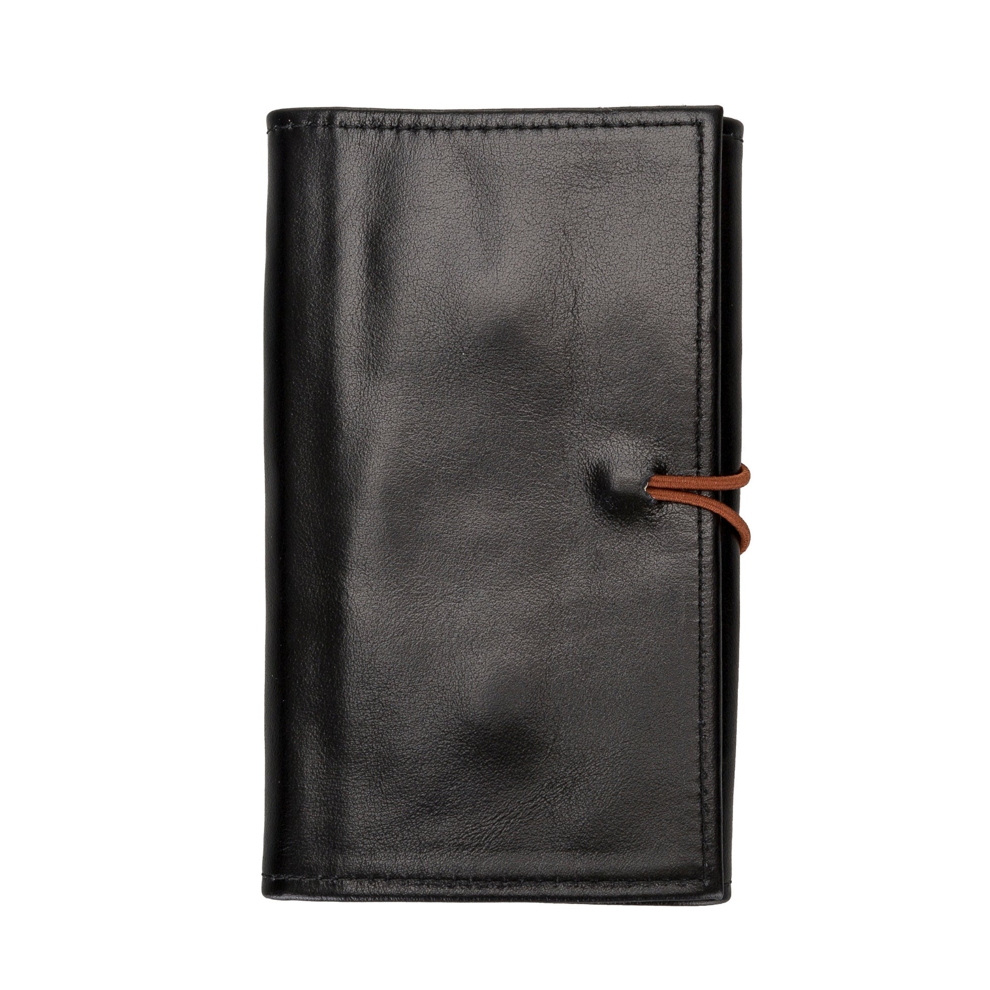 The Cable Organiser – Premium Roll-Up Leather Travel Pouch